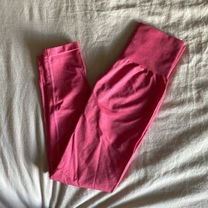 XS pink NVGTN curve leggings
